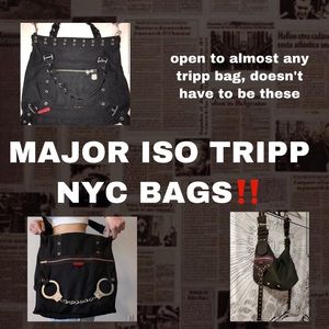 MAJOR ISO TRIPP BAGS!!